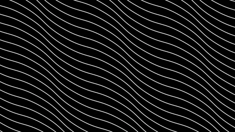White Curved Lines In Dynamic Wave Motion Stock Footage 124506855