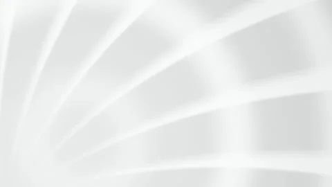 White curved radial rays rotating seamless loop abstract background Stock Footage 345394185
