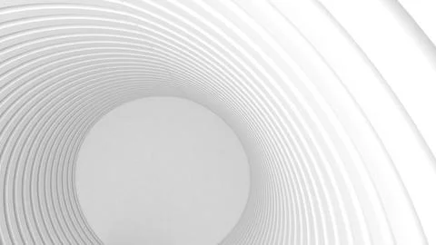 White curved structure, abstract background. Abstract building structures a.. Ilustración de archivo