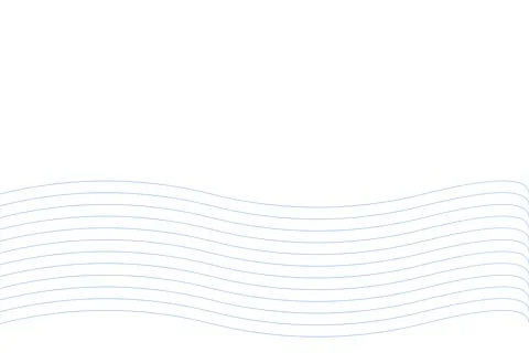 White Curved Vector Flow Background Illustrazione stock