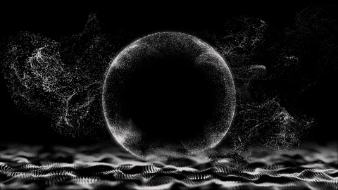 White cycle cyber background. Stock Footage 110629315