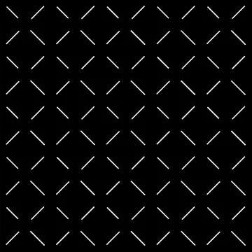 White Dash Black Background Stock Illustration