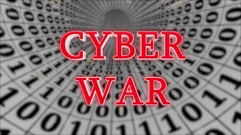 White Data Tunnel Cyber War Concept Loop 4K Video stock 83579878