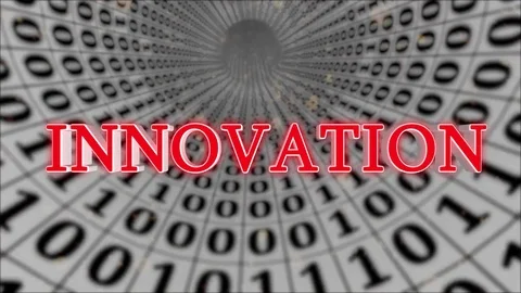 White Data Tunnel Innovation Concept Loop 4K Video stock 83581918