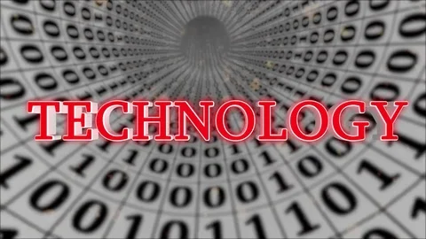 White Data Tunnel Technology Concept Loop 4K Video stock 83583998