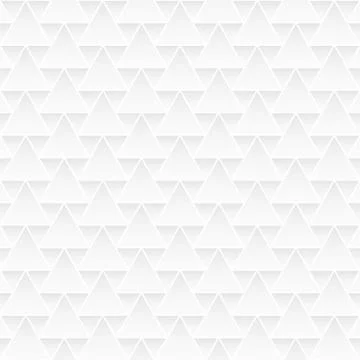 White decorative geometric texture. Seamless triangles pattern 스톡 일러스트