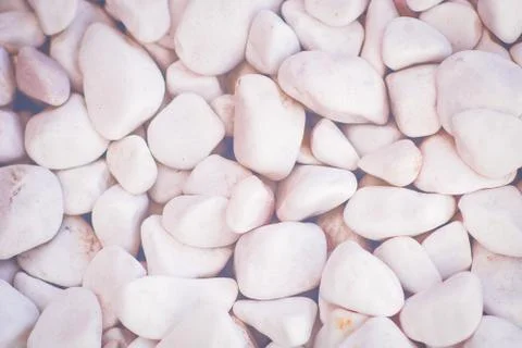 White decorative stones pattern Stock Photos