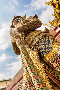 White demon Stock Photos