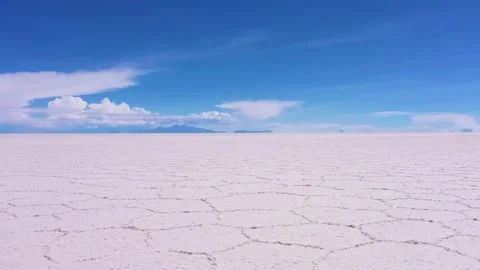 White Desert Salt Flats Stock Footage 322823893