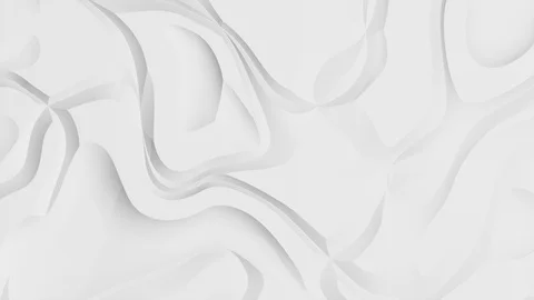 White design background with abstract pattern - seamless looping (4K) 스톡 동영상 101657954
