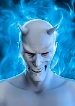 White devil Иллюстрация