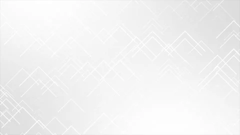White diagonal technology abstract pattern elegant futuristic background Stock Footage 307682258