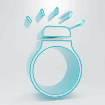 White Diamond ring icon isolated on grey background. Minimalism concept. 3D.. Stockillustratie