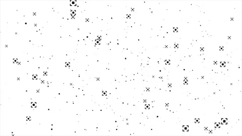 White digital background Video stock 298109530