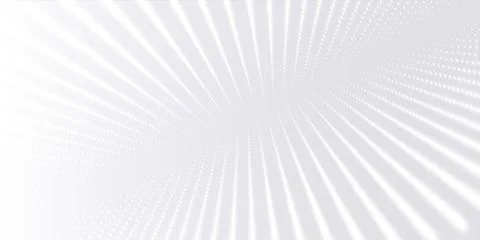 White Digital Dots Grid Abstract Background. Light Futuristic Technology Surface 스톡 일러스트