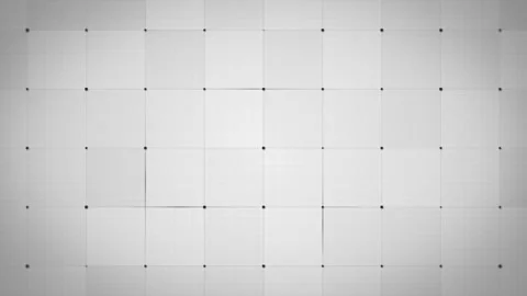 White Digital  Minimal Technology Grid Background Video stock 347590561