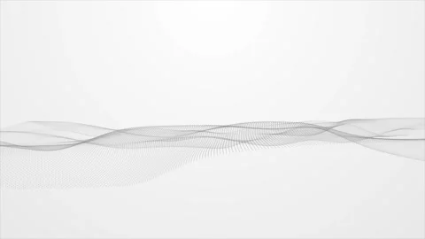 White digital minimalist background Stock Footage 308398820