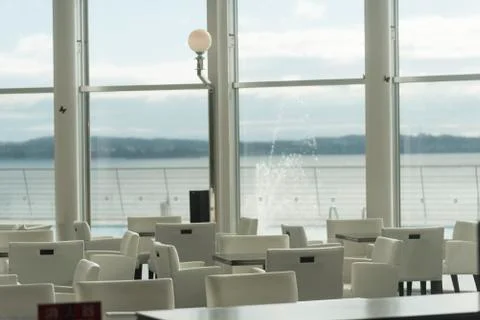 White Dining Table Stock Photos