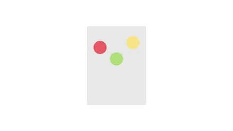 A white document featuring a vibrant, multi-colored graph illustrating data.. Stock Footage 333909427