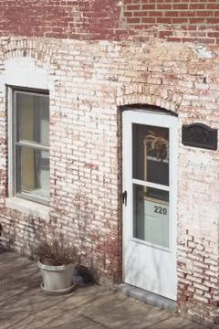 White door Stock Photos