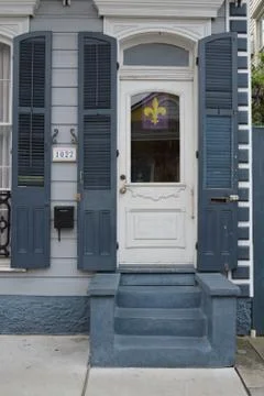 White Door Stock Photos