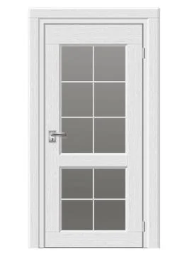 White door in the wall Stock Illustration