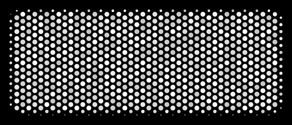 White Dot Building Brick Icon Stock Illustration