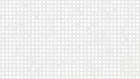 White Dot Matrix Pattern Background Loop. Stock Footage 286426293