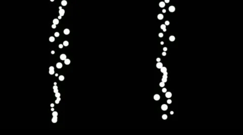 White dots on black backgrount Stock Footage 11205558