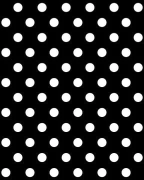 White dots on black Stock Illustration
