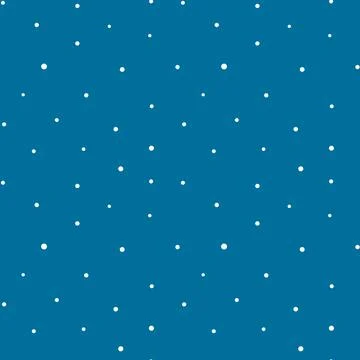 White dots on blue background.Vector illustration Stock Illustration