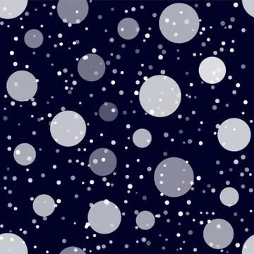 White dots on a dark blue background pattern 스톡 일러스트