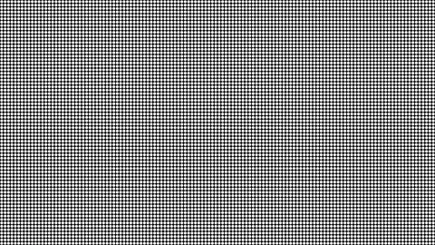 White Dots Growing Pattern Three Step Animation Seamless Loop 스톡 동영상 331416635