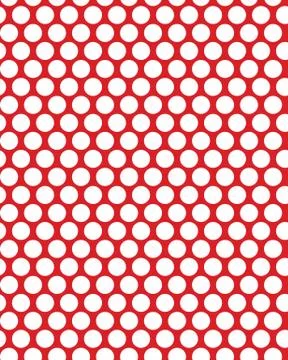 White dots on a red Stock Illustration