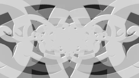 White Double 4K Loop Move Stock Footage 100229420