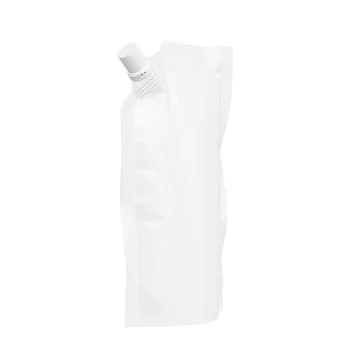 A white doypack packaging isolated on a white background Stock Illustration
