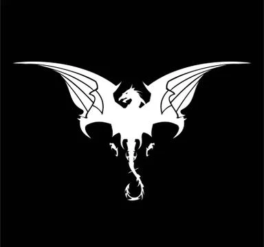 White Dragon, Dragon Stock Illustration