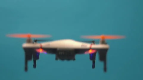 White drone Stock Footage 66685437