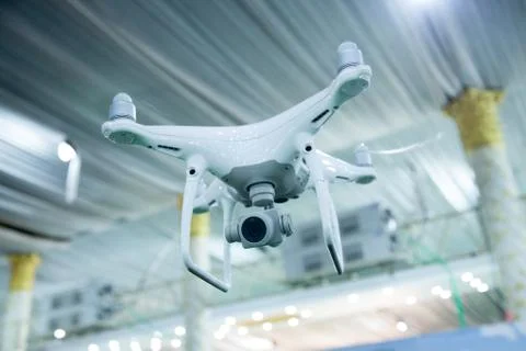 A white drone Stock Photos