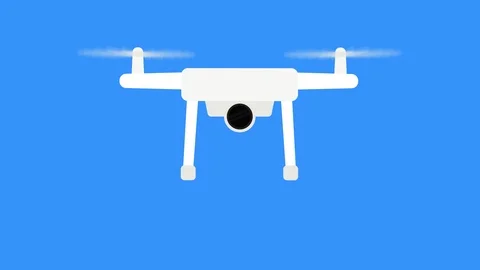 White Drone Taking Off Vidéo 88514329