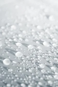 White droplets Stock Photos