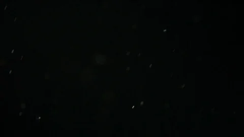 White Dust Particles Flying On Black Background. Slow motion. Stock Footage 74670167