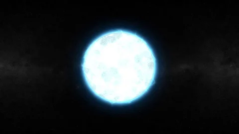White Dwarf Alone in Space Vidéo 74395755