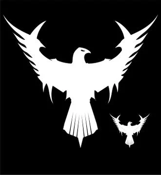 White Eagle Stock Illustration