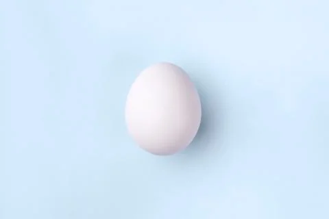 White easter eggs Stock Photos