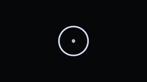 White Eco Leaf Circle Green Logo Eco Green Animation Loop Vidéo 342610231