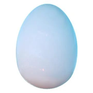 White egg, 3d illustration. Easter, food concept Foto stock