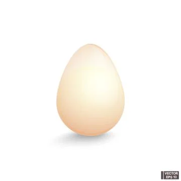 White egg icon. イラスト素材