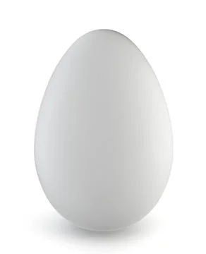 White egg Stock Illustration