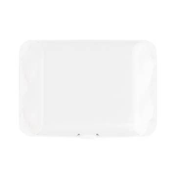 A white egg pack isolated on a blank background Stock Illustration